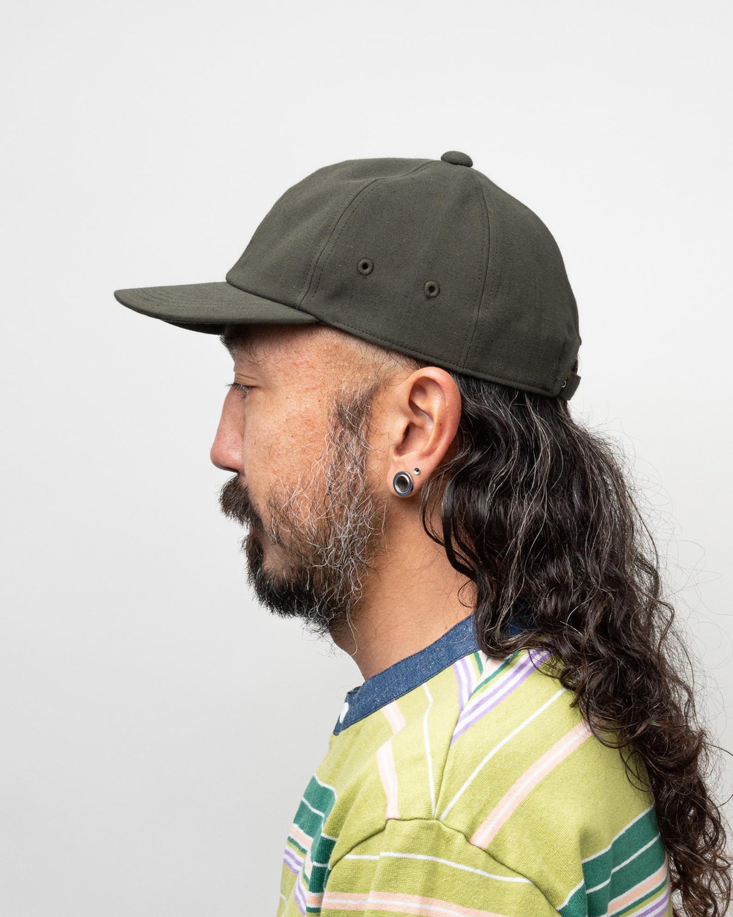 GOHEMP HEMP PANEL CAP 麻質拼接棒球帽