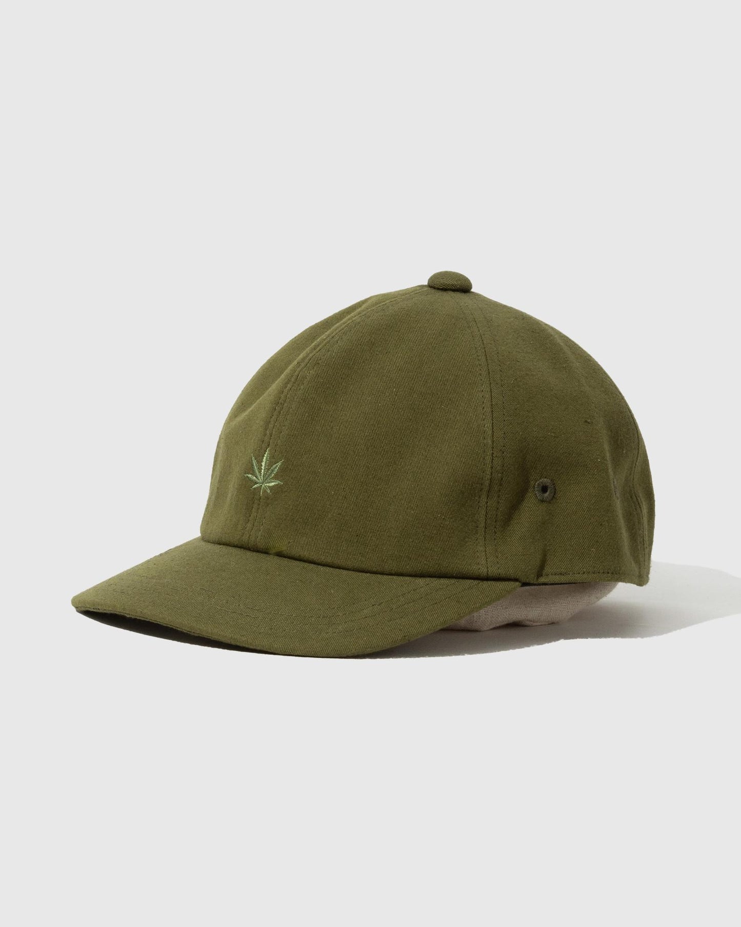 GOHEMP HEMP PANEL CAP 麻質拼接棒球帽