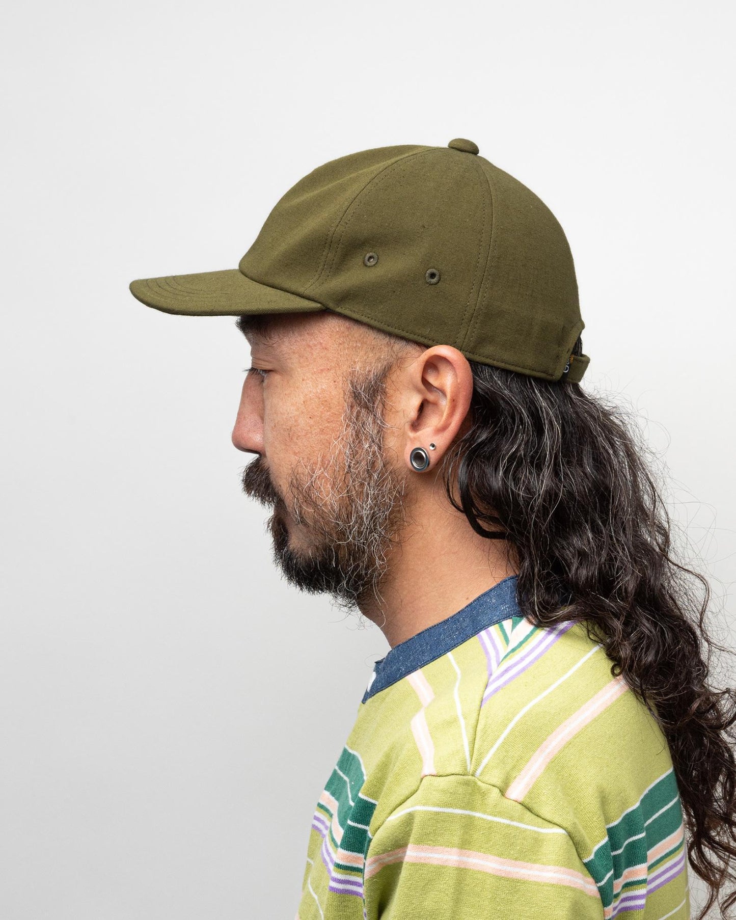 GOHEMP HEMP PANEL CAP 麻質拼接棒球帽