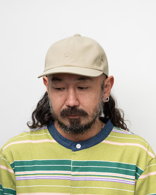 GOHEMP HEMP PANEL CAP 麻質拼接棒球帽