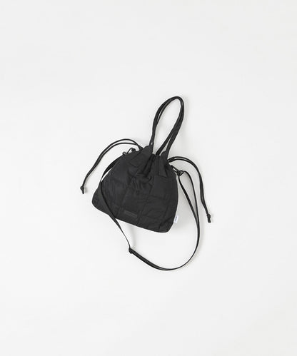 meltum QUILT SHOULDER POUCH 絎縫束口肩背小包