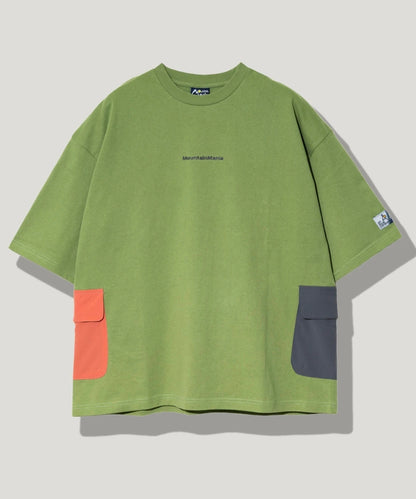 go slow caravan MOUNTAIN MANIA x GSC SHORT SLEEVE TEE SIDE POCKET (MENS) 短袖上衣