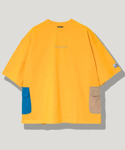 go slow caravan MOUNTAIN MANIA x GSC SHORT SLEEVE TEE SIDE POCKET (MENS) 短袖上衣