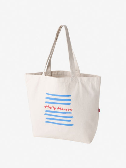 Helly Hansen Organic Cotton Logo Tote 品牌LOGO托特包 L