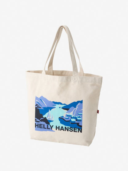 Helly Hansen Organic Cotton Logo Tote 品牌LOGO托特包 L