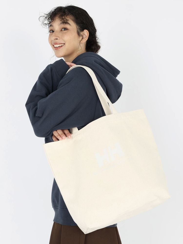 Helly Hansen Organic Cotton Logo Tote 品牌LOGO托特包 L