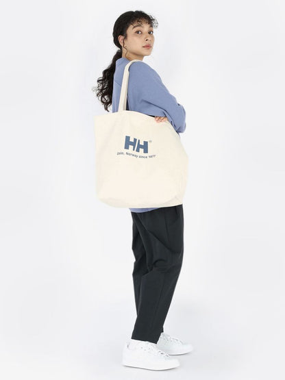 Helly Hansen Organic Cotton Logo Tote 品牌LOGO托特包 L