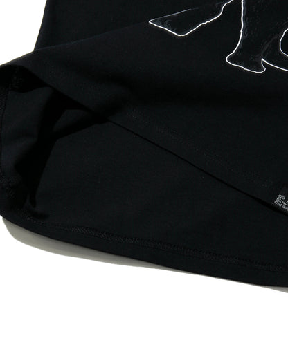 go slow caravan USA COTTON TEE (MENS/WOMENS) 貓咪拉麵印花短袖T恤