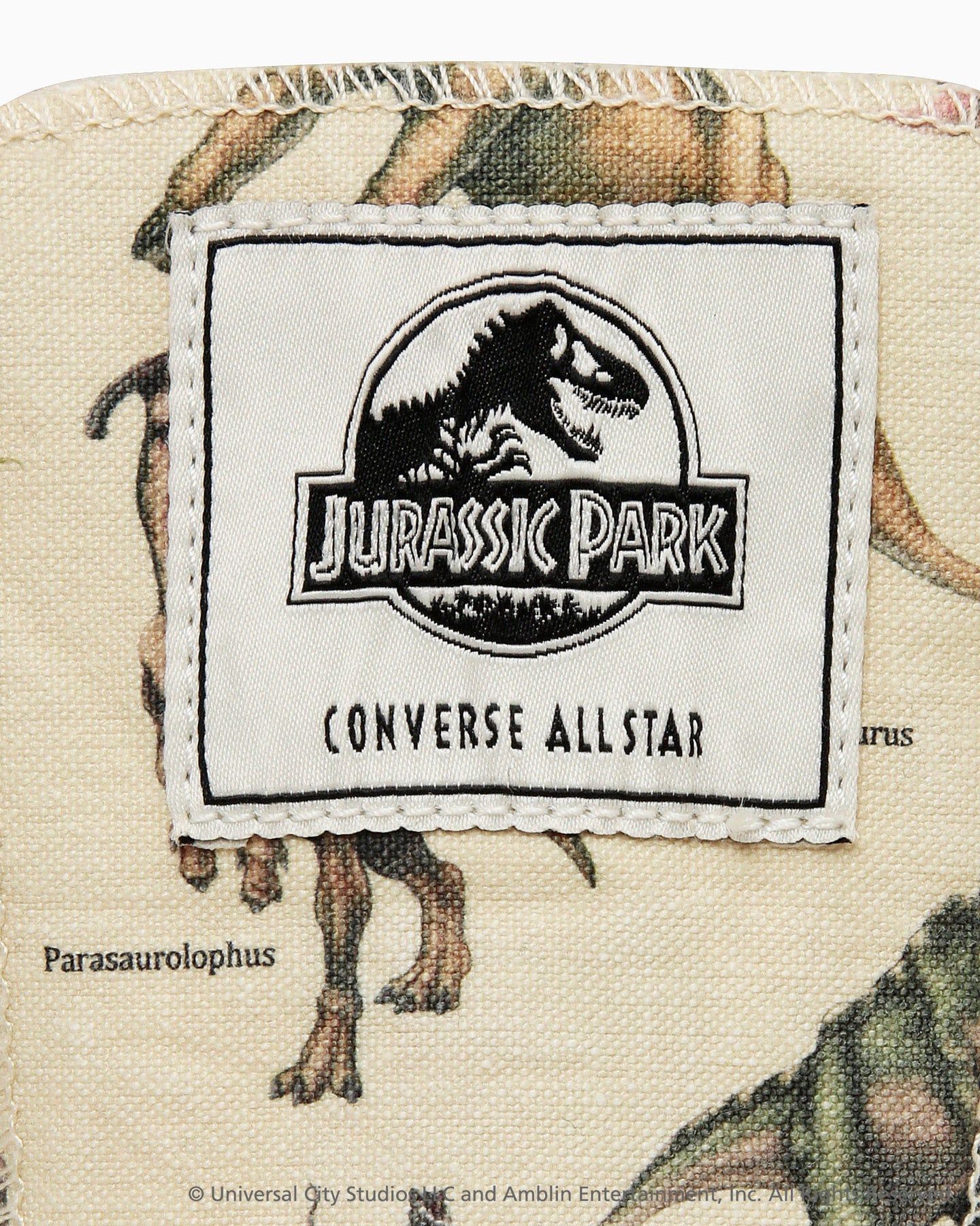 日本限定 CONVERSE ALL STAR AGED DP HI / JURASSIC PARK 侏羅紀公園聯名高筒帆布鞋