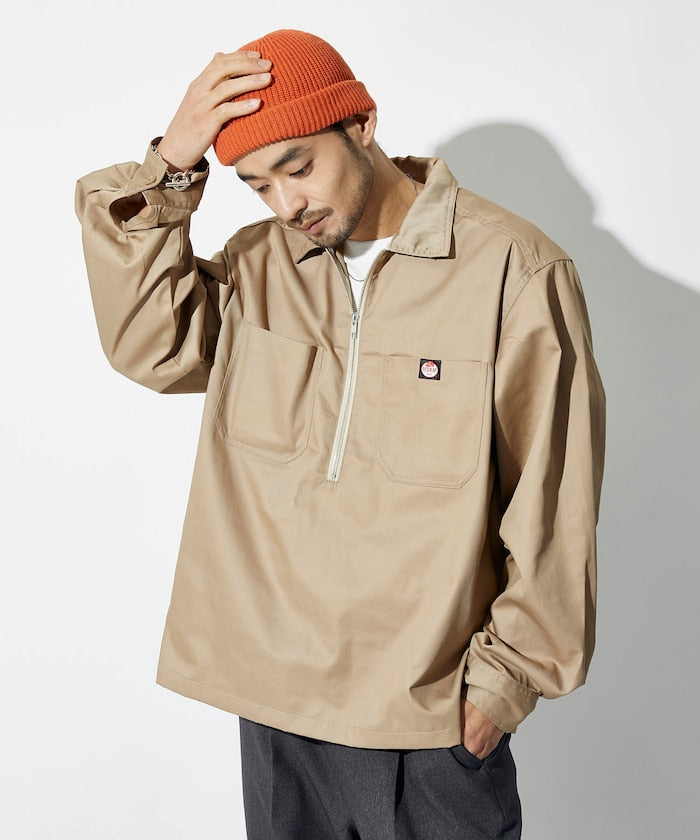 RED KAP half-zip pullover long-sleeve shirt 半拉鍊長袖上衣