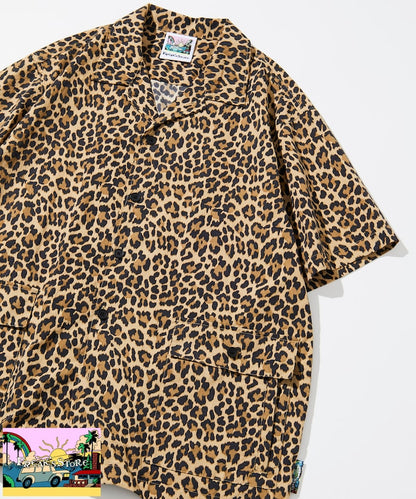 FREAK'S STORE Beach & Festival Water-repellent nylon open collar shirt 短袖開襟襯衫