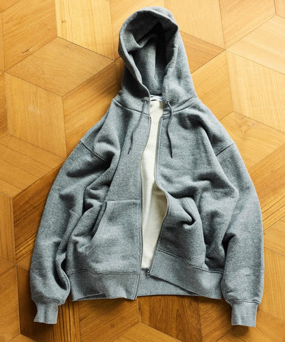 FREAK'S STORE COMFORT HEATHER 復古拉鍊連帽外套