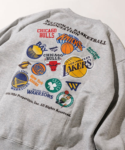 FREAK'S STORE NBA Special Order Random Team Back Logo Print Sweatshirt 隨機球隊標誌大學T