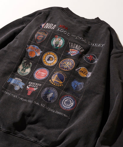 FREAK'S STORE NBA Exclusive Team Logo Sheet Back Print Sweatshirt 球隊標誌印花大學T