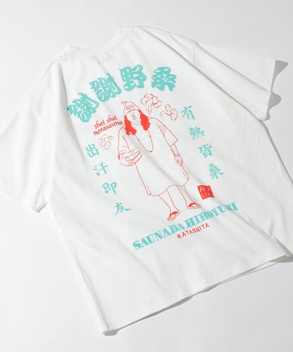 FREAK'S STORE x SAUVENIR All Night Nora Sauna Back Design Short Sleeve T-Shirt 限定 背部設計短袖T恤
