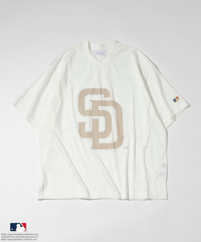 FREAK'S STORE MLB Major League Baseball Mesh Crew Neck T-Shirt 透氣短袖T恤