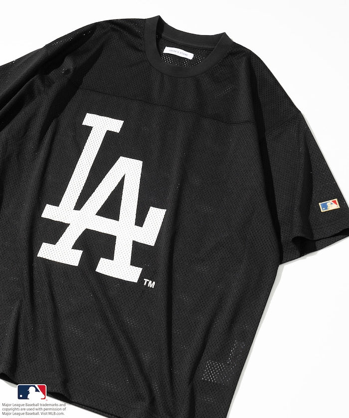 FREAK'S STORE MLB Major League Baseball Mesh Crew Neck T-Shirt 透氣短袖T恤
