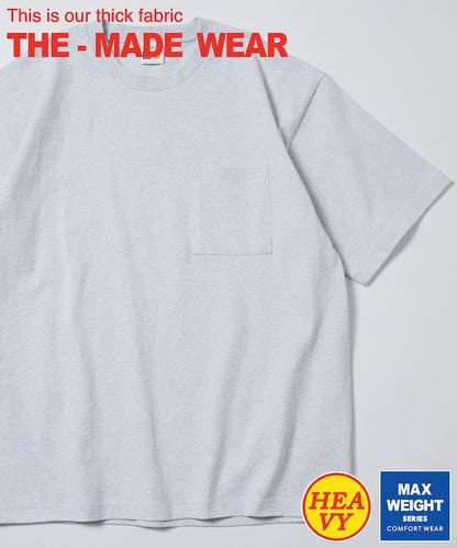 FREAK'S STORE 10.5 oz. HEAVY WEIGHT short sleeve crew neck pocket T-shirt 寬版口袋短袖T恤