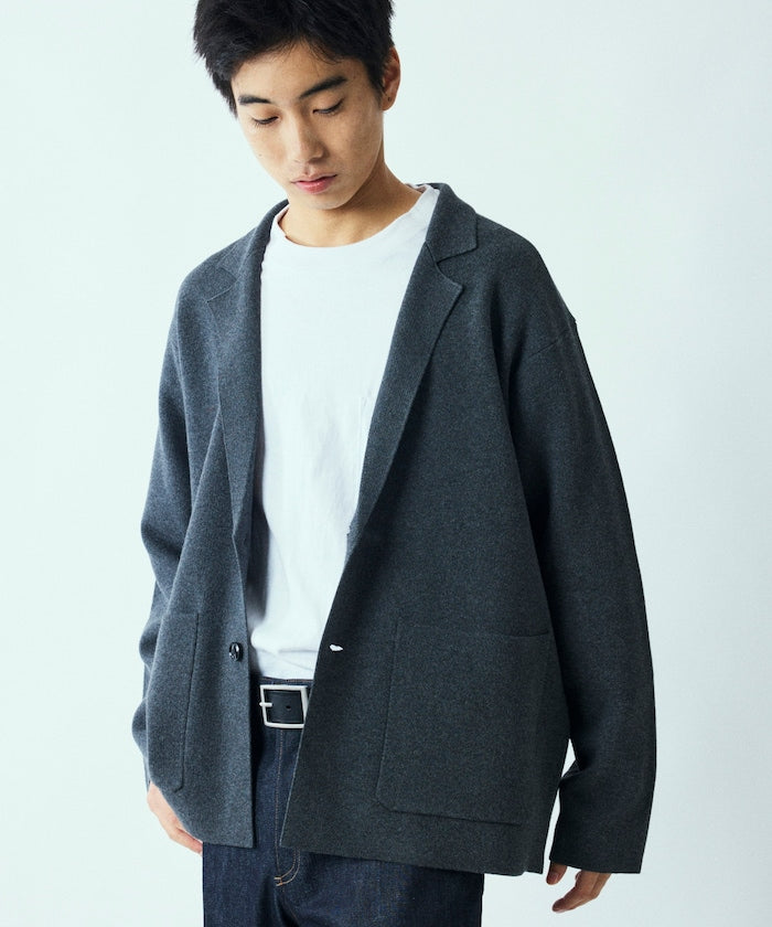 FREAK'S STORE Washable sweat-like Knit Jacket 經典針織外套