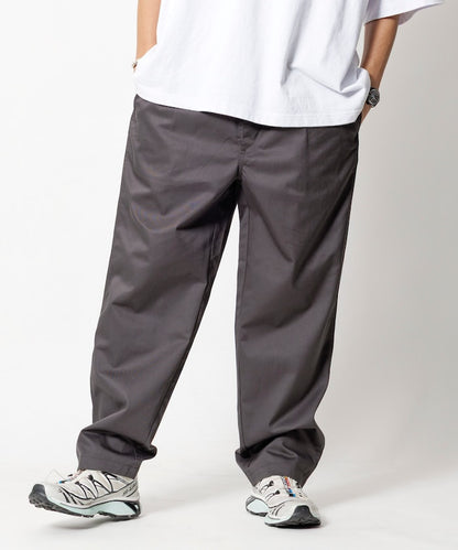 FREAK'S STORE Relaxed fit twill easy Pants 寬版簡約休閒長褲