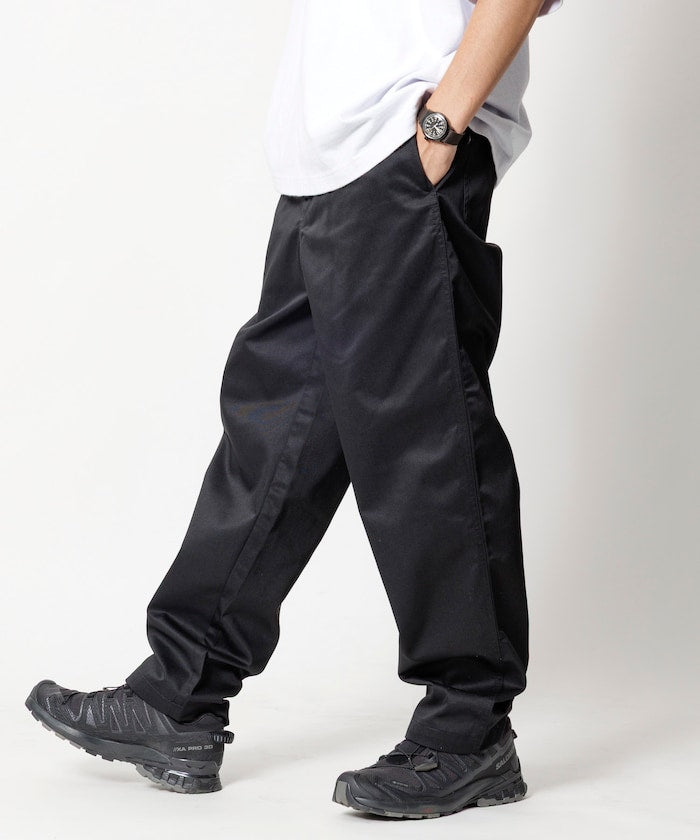 FREAK'S STORE Relaxed fit twill easy Pants 寬版簡約休閒長褲