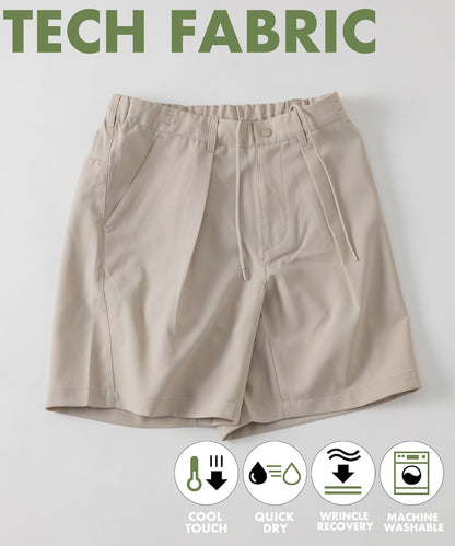 FREAK'S STORE Quick-drying material Relaxed fit Easy Pants 亞麻居家休閒短褲