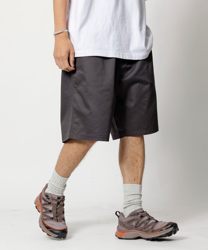FREAK'S STORE Relaxed Fit Easy Twill Pants 寬版簡約休閒短褲