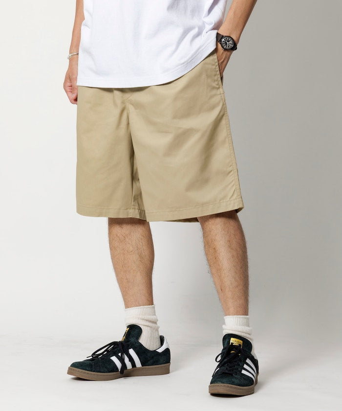 FREAK'S STORE Relaxed Fit Easy Twill Pants 寬版簡約休閒短褲