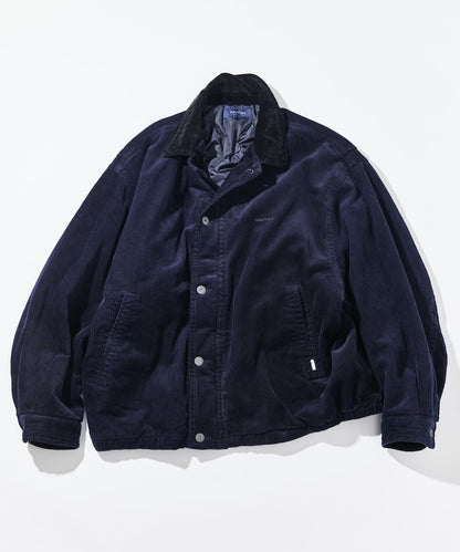 NAUTICA 復古短版燈芯絨鋪棉夾克