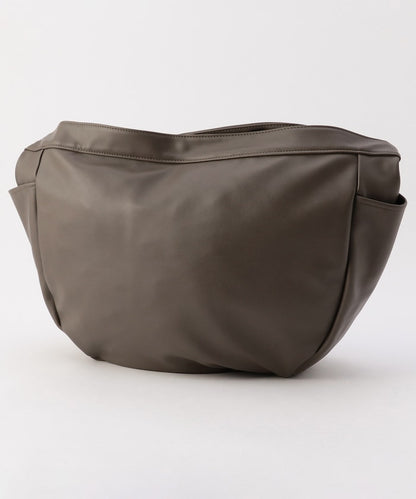 FREAK'S STORE Leatherette Newspaper Bag 皮革大容量側背包