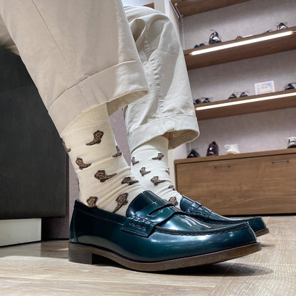 日本製HARUTA 休閒樂福鞋 #920