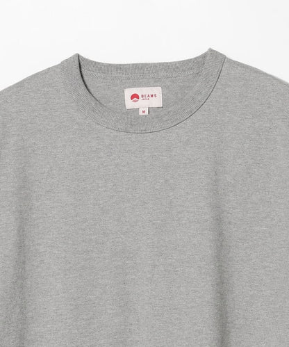 BEAMS JAPAN 厚磅純色短袖T恤