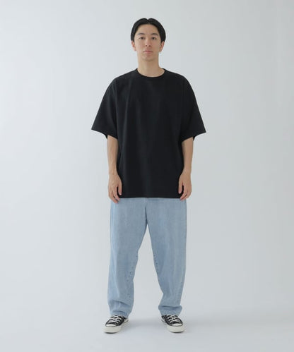 BEAMS JAPAN 厚磅純色短袖T恤