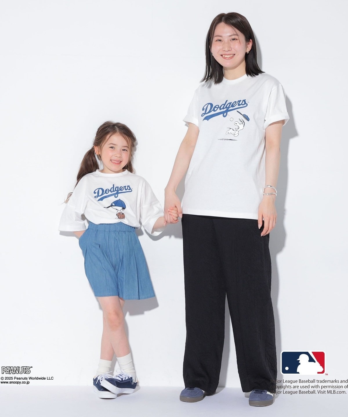 SHIPS PEANUTS × MLB 限定印花短袖T恤