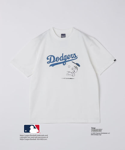 SHIPS PEANUTS × MLB 限定印花短袖T恤
