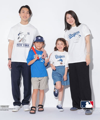 SHIPS PEANUTS × MLB 限定印花短袖T恤