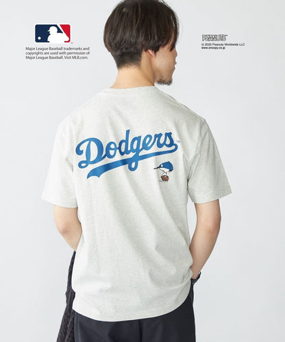 SHIPS PEANUTS × MLB 限定印花短袖T恤