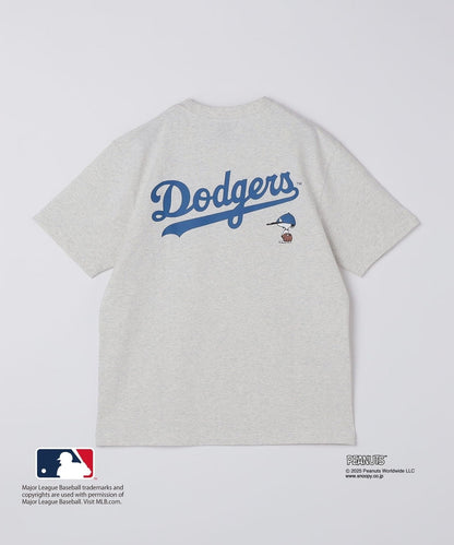 SHIPS PEANUTS × MLB 限定印花短袖T恤
