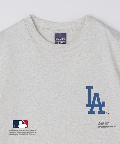 SHIPS PEANUTS × MLB 限定印花短袖T恤