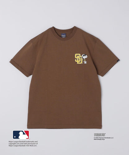 SHIPS PEANUTS × MLB 限定印花短袖T恤
