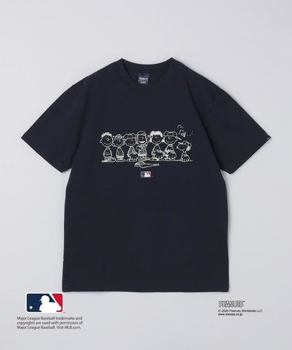 SHIPS PEANUTS × MLB 限定印花短袖T恤