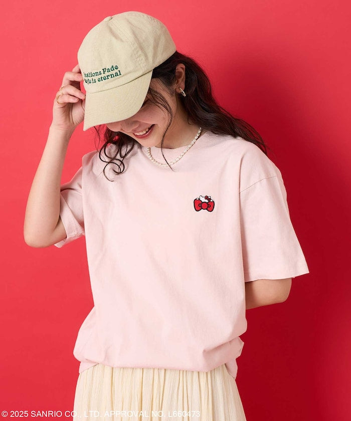 FREAK'S STORE X SANRIO HELLO KITTY 限定 背面四格印花短袖T恤