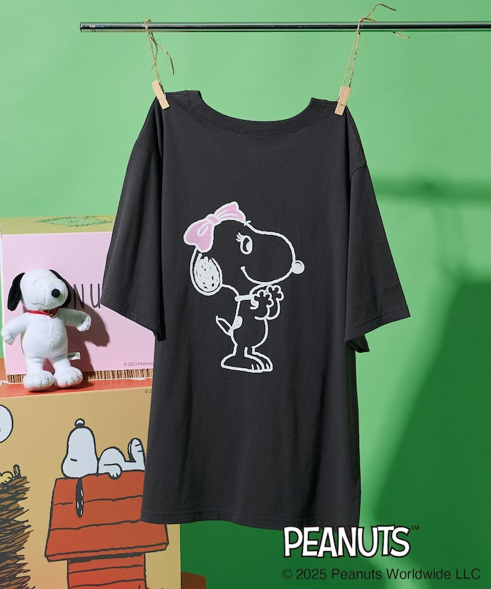 FREAK'S STORE x PEANUTS 印花短袖T恤