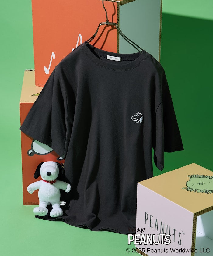 FREAK'S STORE x PEANUTS 復古藝術插圖短袖T恤