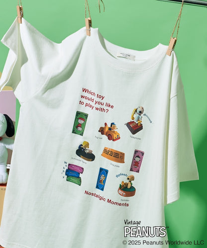 FREAK'S STORE x PEANUTS 玩具印花短袖T恤