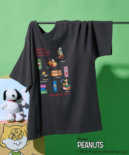 FREAK'S STORE x PEANUTS 玩具印花短袖T恤