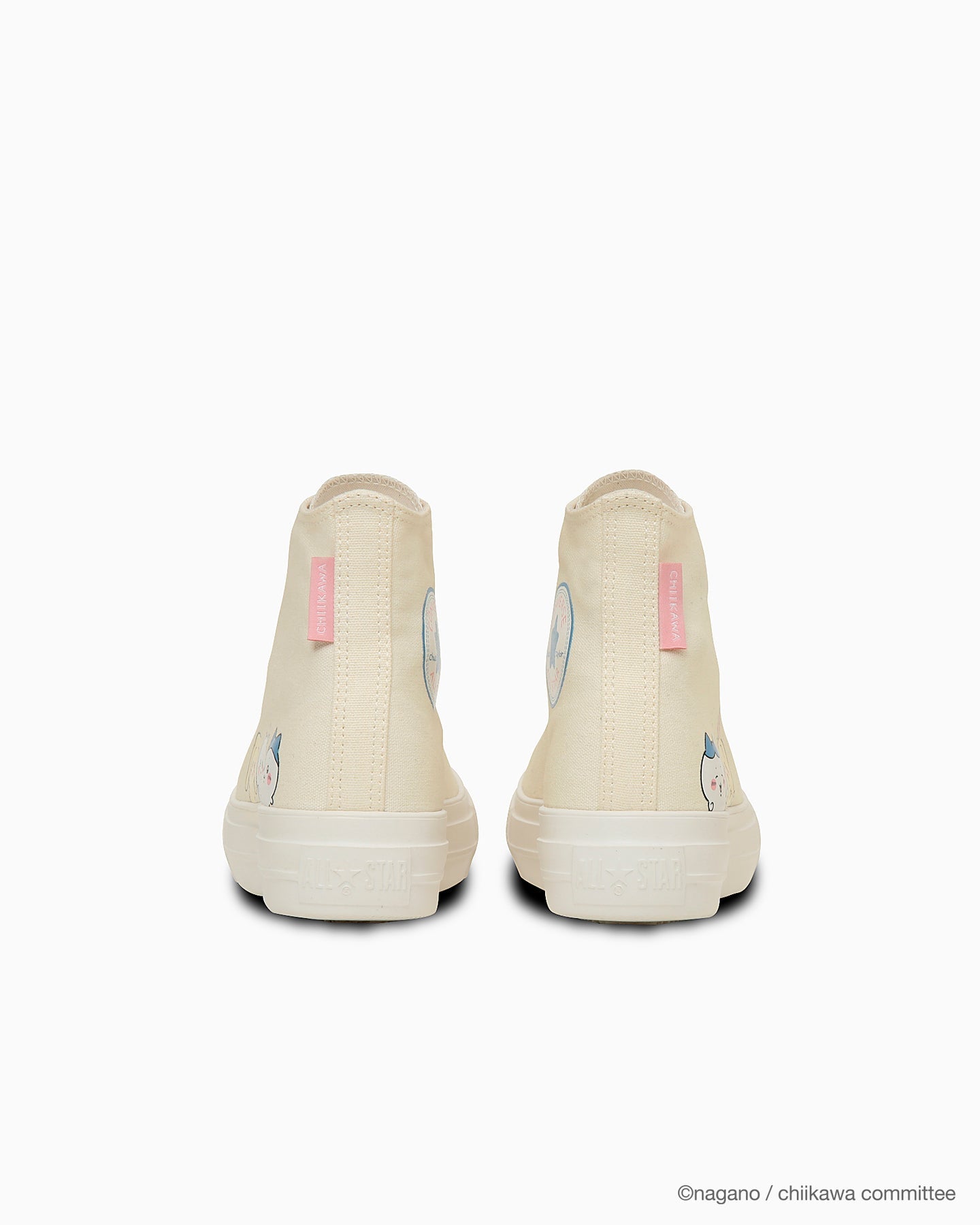 日本限定 CONVERSE ALL STAR LIGHT PLTS PT HI / CHIIKAWA 吉伊卡哇高筒帆布鞋