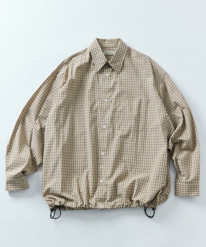 FREAK'S STORE 寬版抽繩經典領襯衫