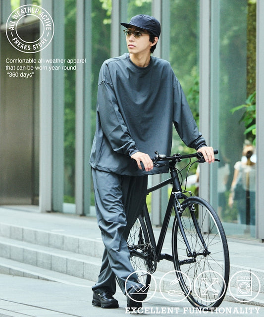 FREAK'S STORE ALL WEATHER ACTIVE WEAR 運動休閒套裝 / 圓領長袖上衣 + 休閒長褲【預約商品 | 2025/10上旬出貨】