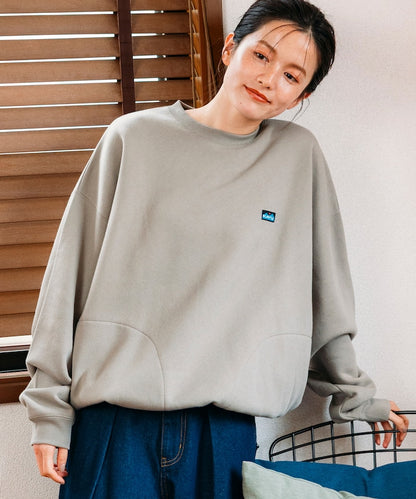 KAVU × FREAK'S STORE 聯名限定款 寬版抽繩圓領大學T